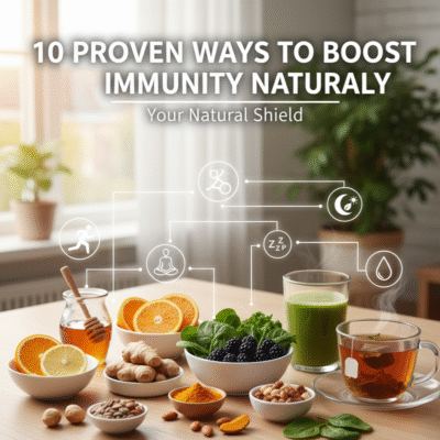 10 Proven Ways to Boost Immunity Naturally.