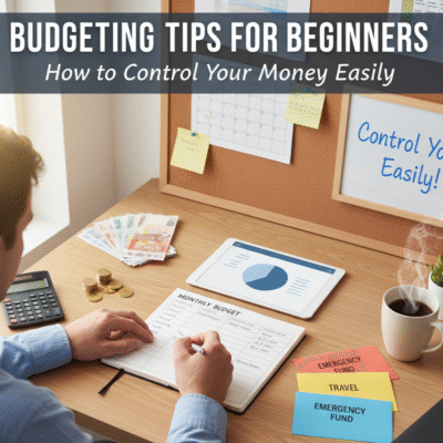 Budgeting Tips for Beginners How to Control Your Money Easily.