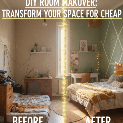 DIY Room Makeover Transform Your Space for Cheap.