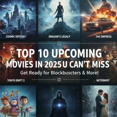 Top 10 Upcoming Movies in 2025 You Can’t Miss.