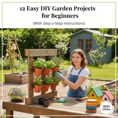12 Easy DIY Garden Projects for Beginners.