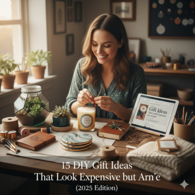 15 DIY Gift Ideas That Look Expensive but Aren’t (2025 Edition).