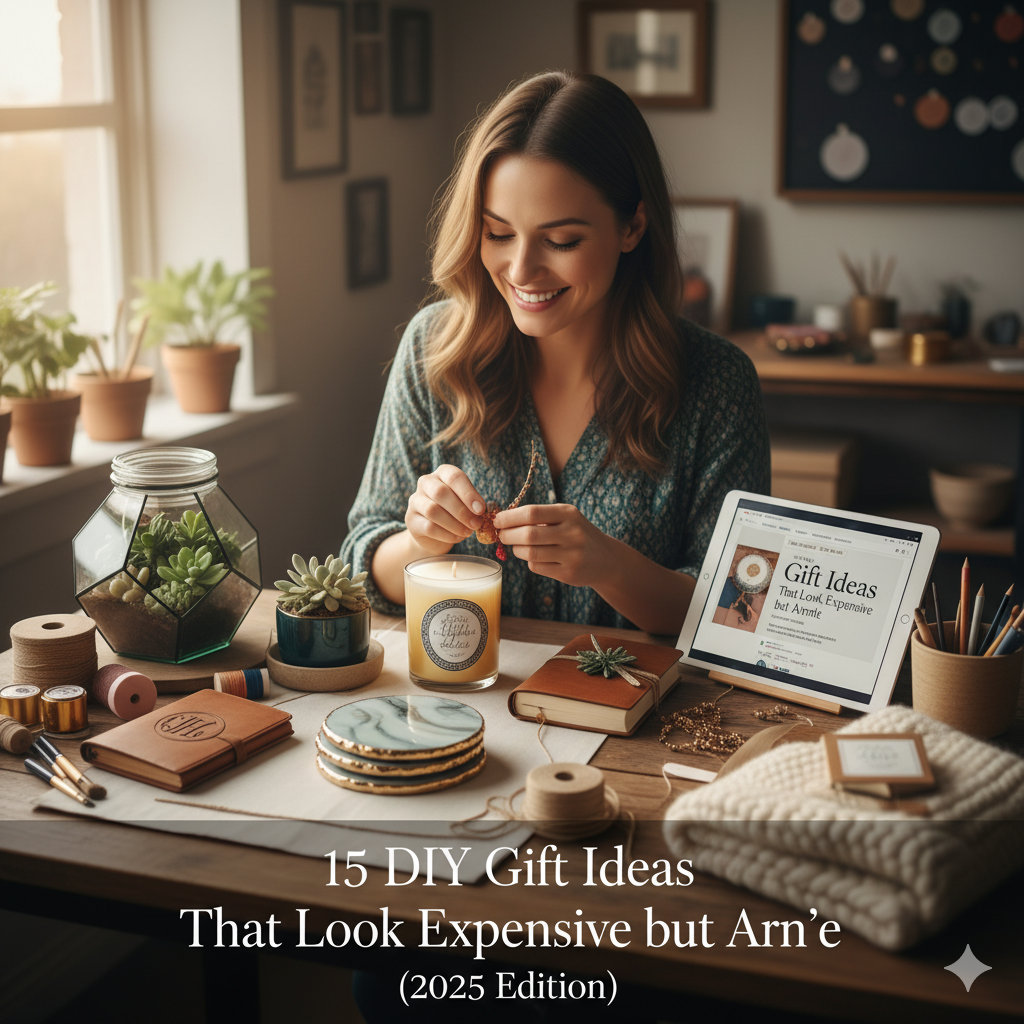 15 DIY Gift Ideas That Look Expensive but Aren’t (2025 Edition).