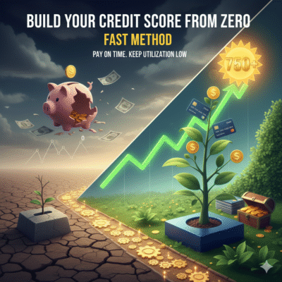 How to Build a Good Credit Score from Zero (Fast Method).